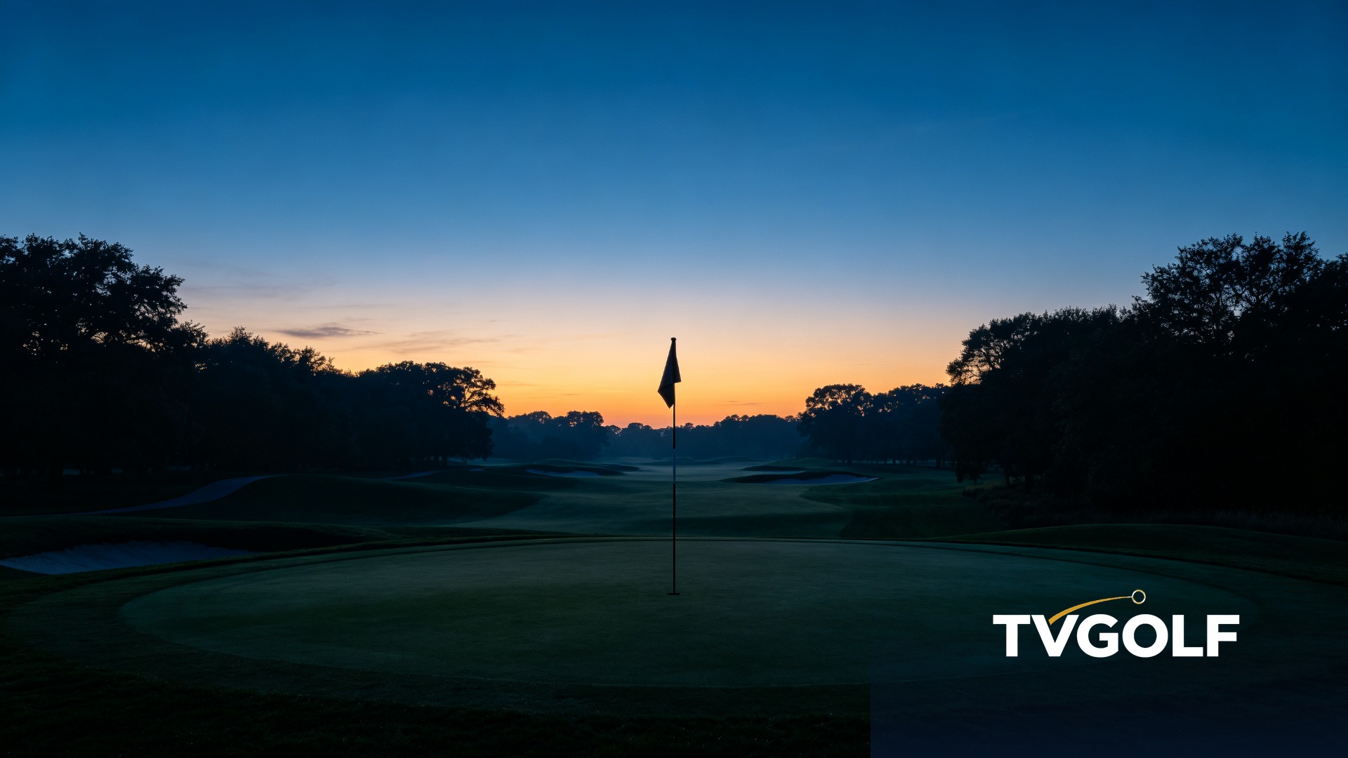 TVgolf 黄昏球场：对着电视挥杆，实时弹道与传感器数据